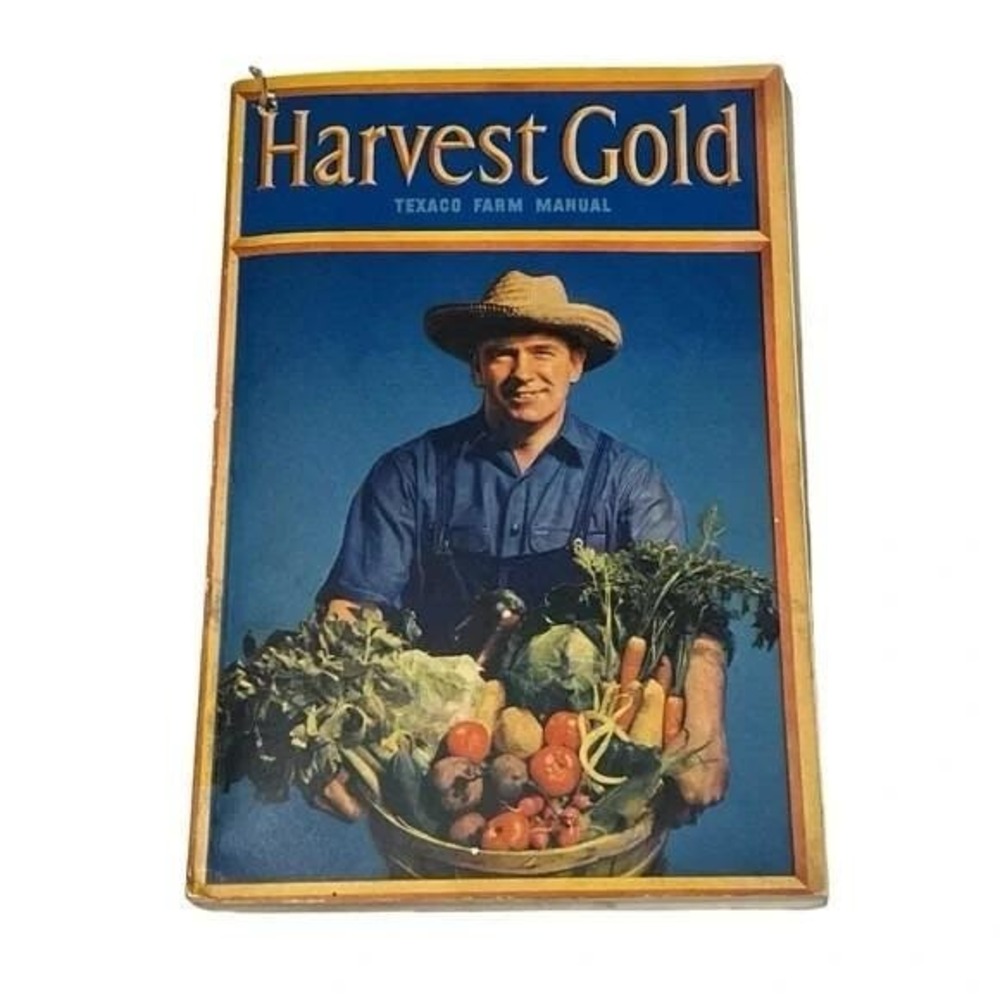 Harvest Gold Texaco‎ Farm Manual 1943 Vintage Booklet